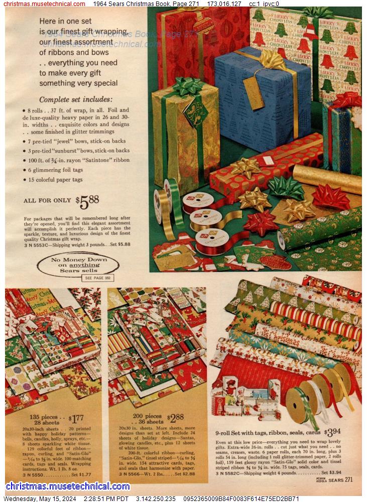 1964 Sears Christmas Book, Page 271