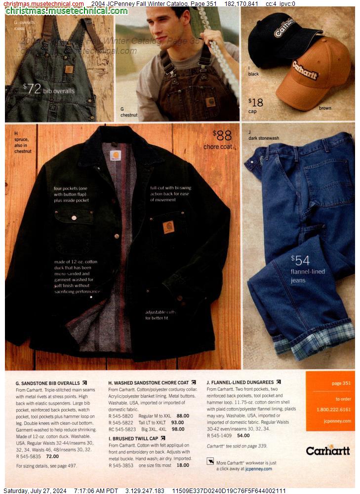 2004 JCPenney Fall Winter Catalog, Page 351