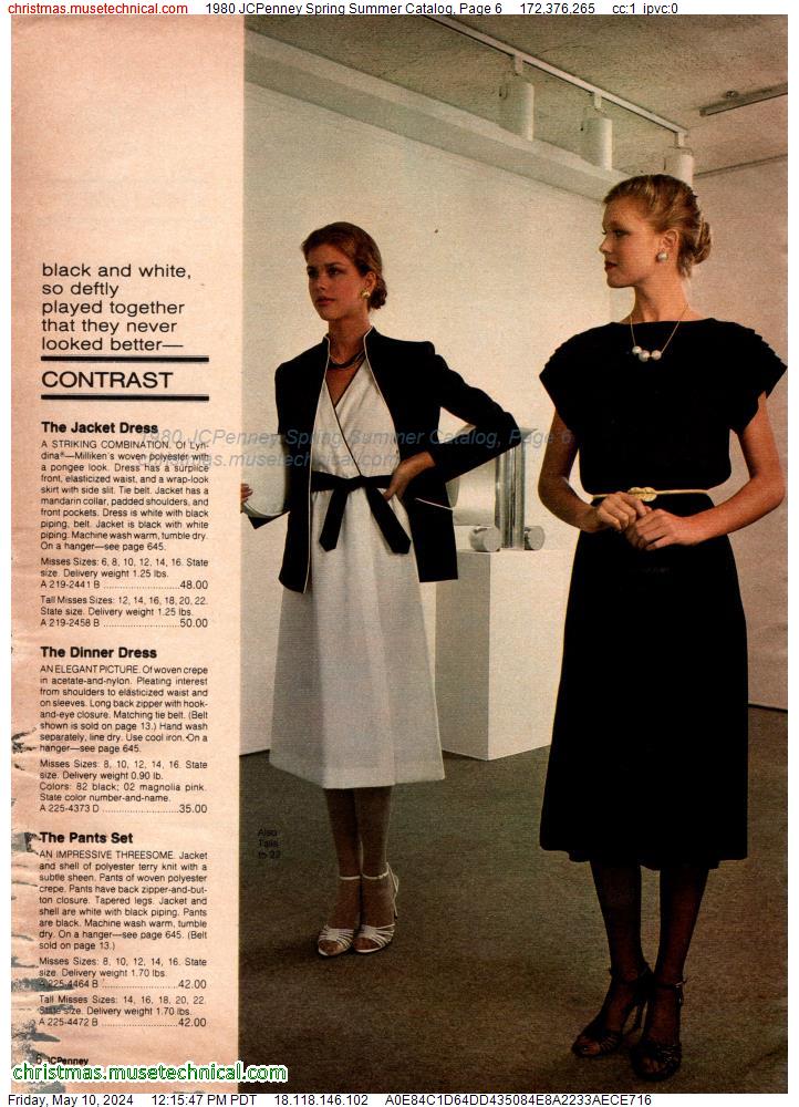 1980 JCPenney Spring Summer Catalog, Page 6