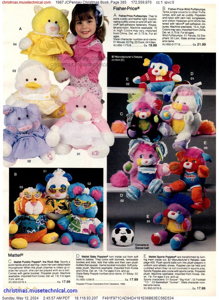 1987 JCPenney Christmas Book, Page 385