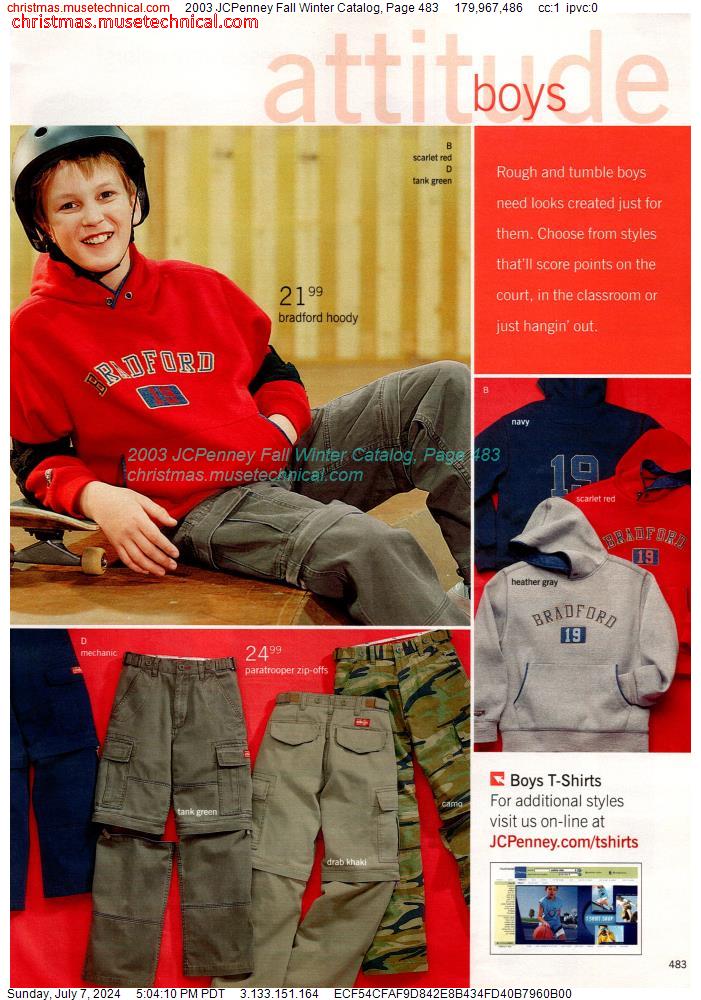 2003 JCPenney Fall Winter Catalog, Page 483