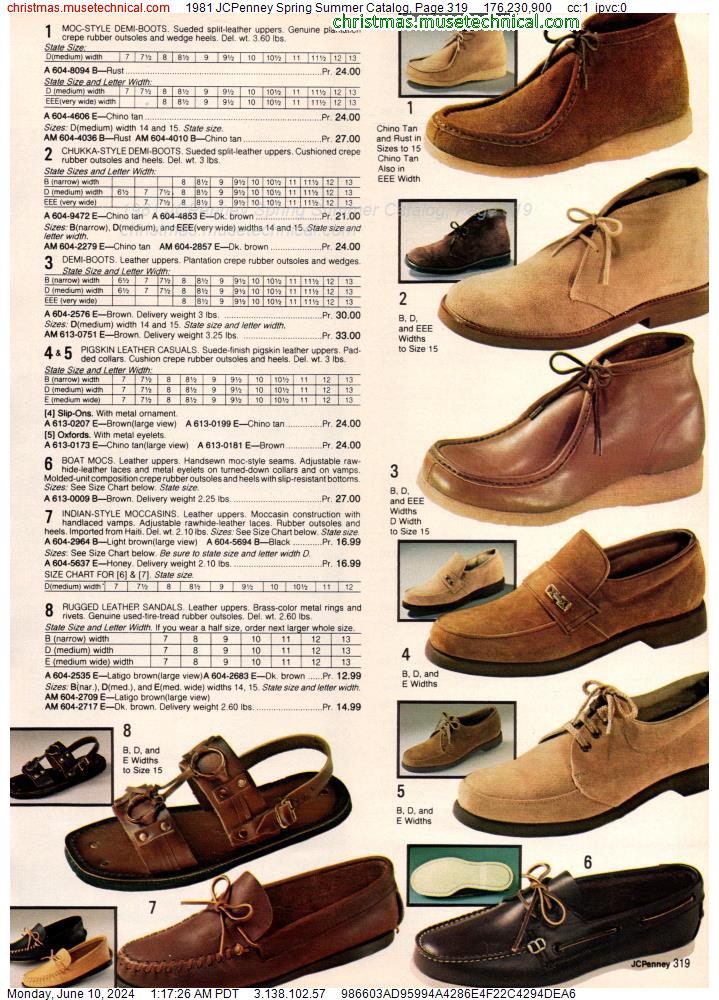 1981 JCPenney Spring Summer Catalog, Page 319