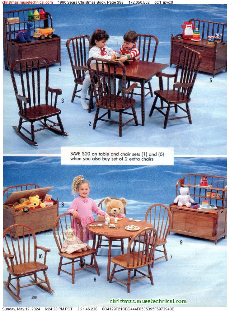 1990 Sears Christmas Book, Page 398