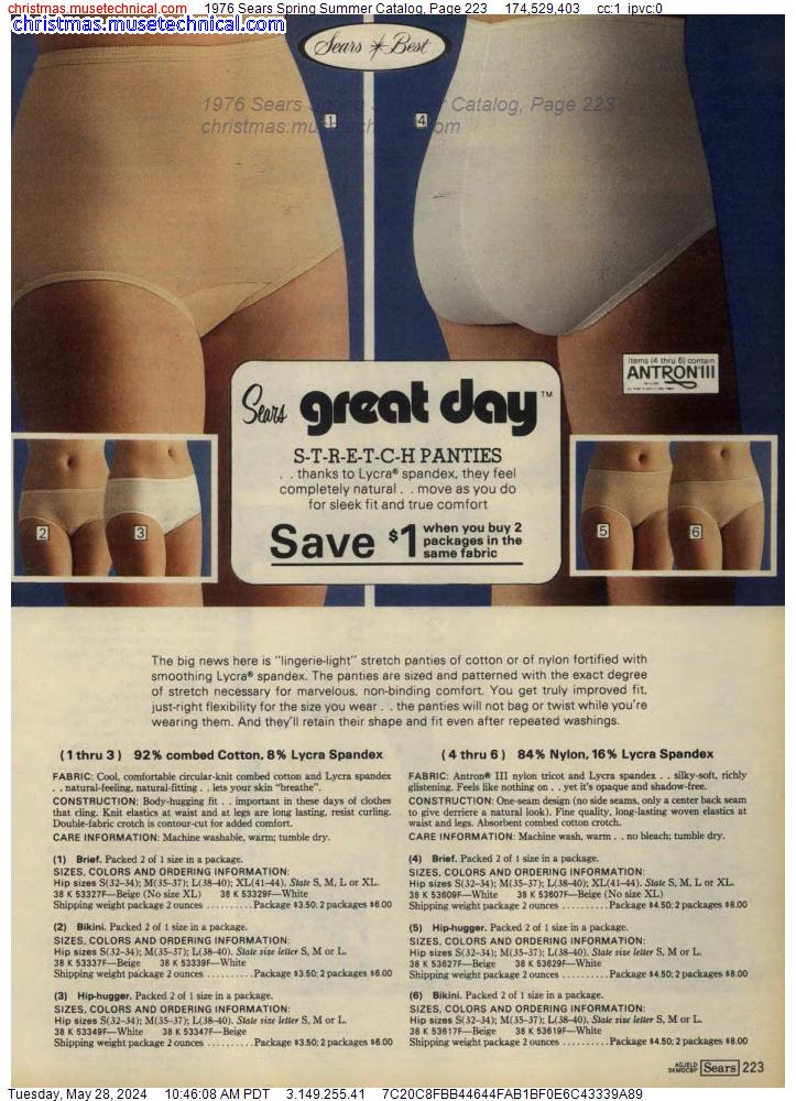 1976 Sears Spring Summer Catalog, Page 223