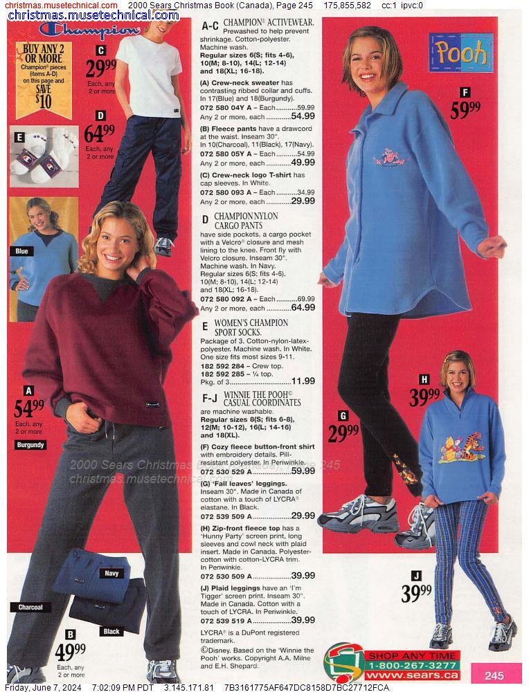 2000 Sears Christmas Book (Canada), Page 245