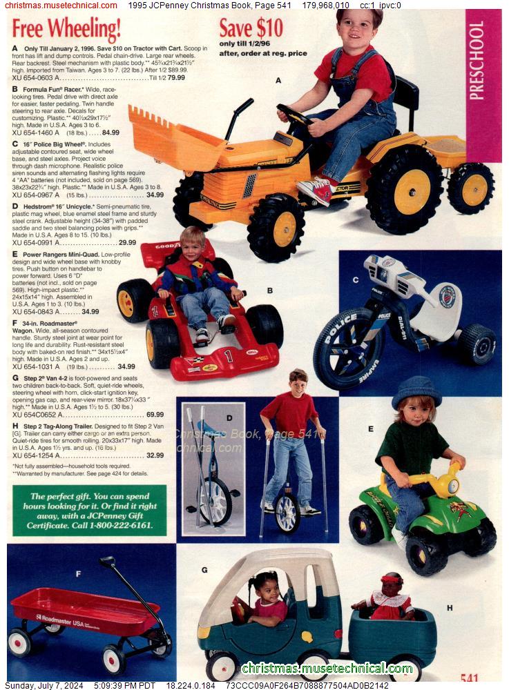1995 JCPenney Christmas Book, Page 541