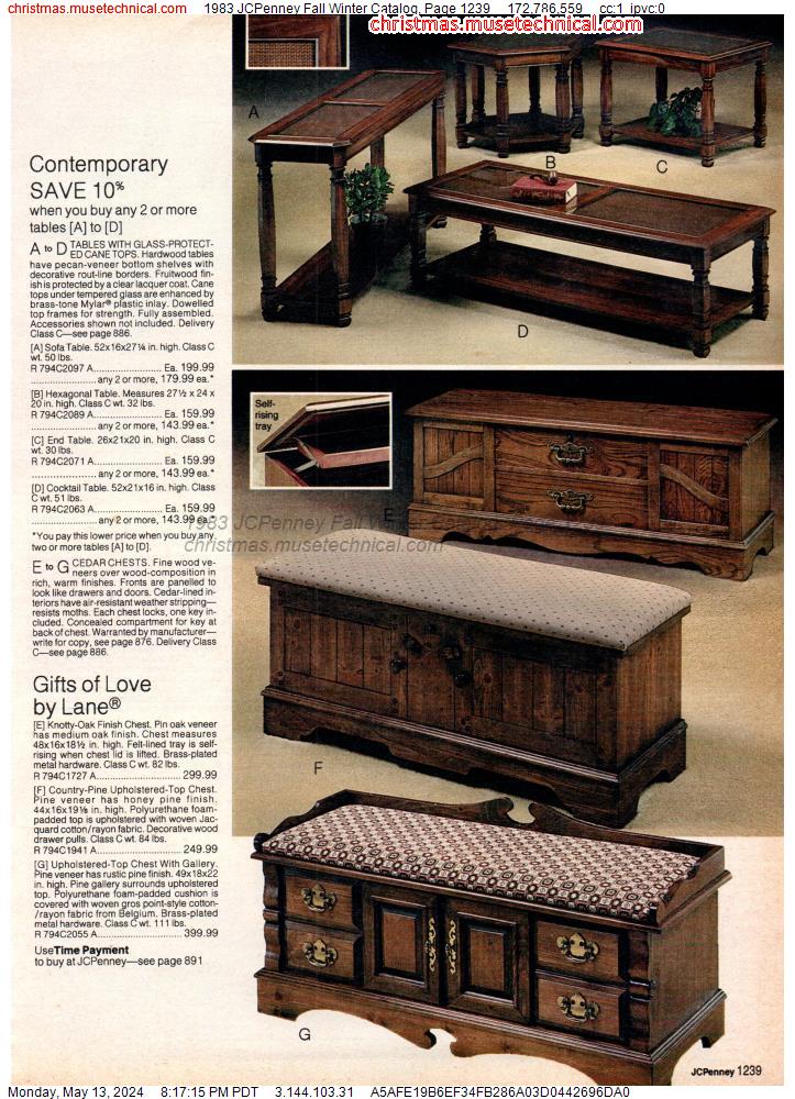 1983 JCPenney Fall Winter Catalog, Page 1239