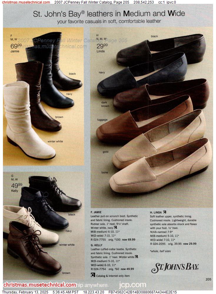 2007 JCPenney Fall Winter Catalog, Page 205