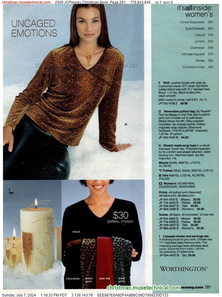 2000 JCPenney Christmas Book, Page 281