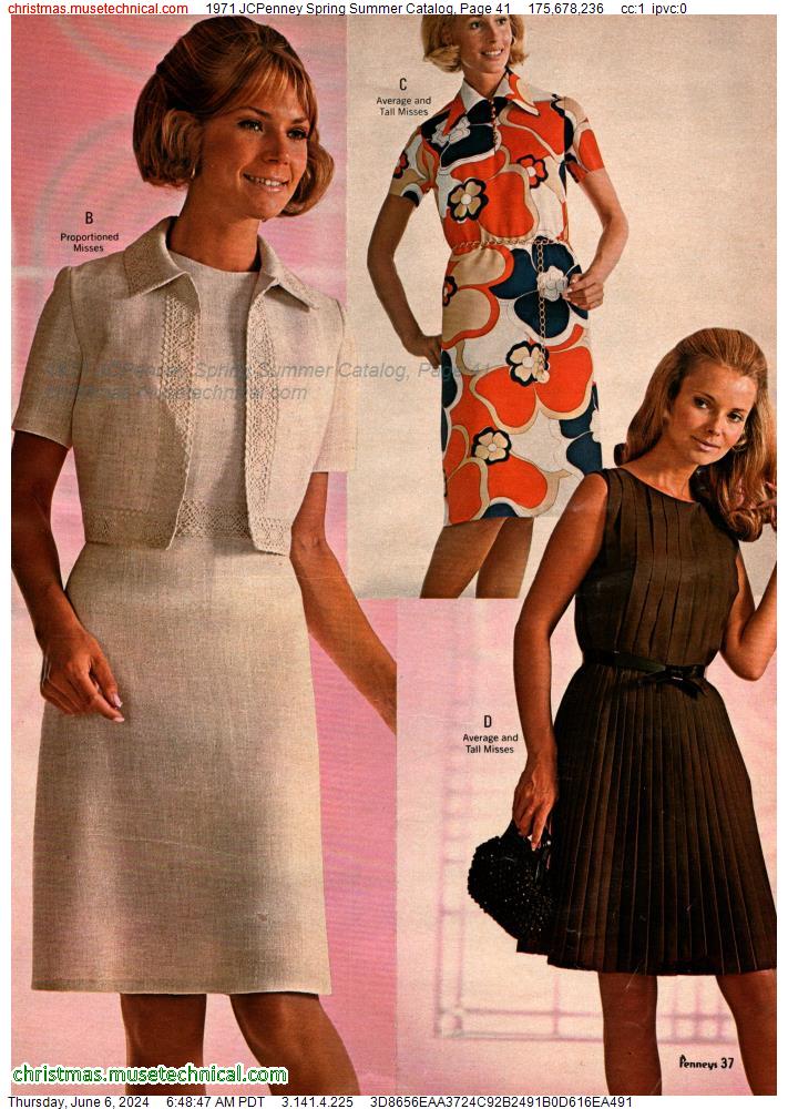 1971 JCPenney Spring Summer Catalog, Page 41