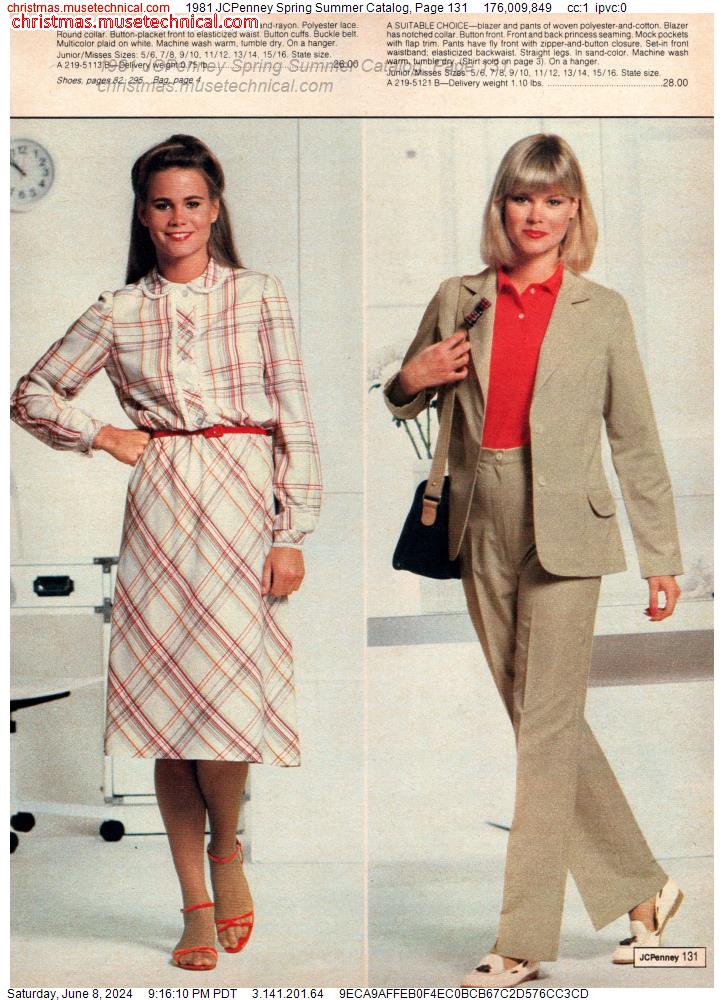 1981 JCPenney Spring Summer Catalog, Page 131