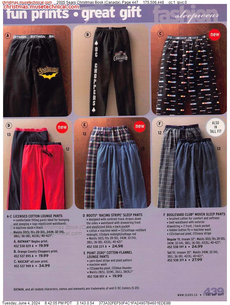 2005 Sears Christmas Book (Canada), Page 447