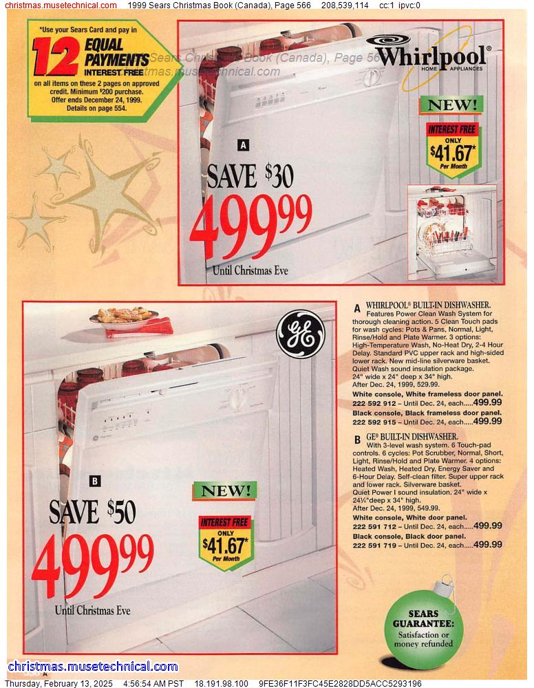 1999 Sears Christmas Book (Canada), Page 566