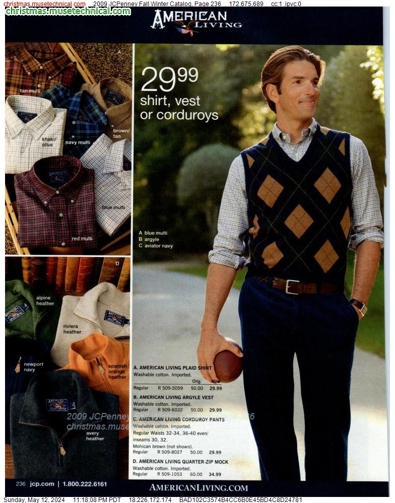 2009 JCPenney Fall Winter Catalog, Page 236