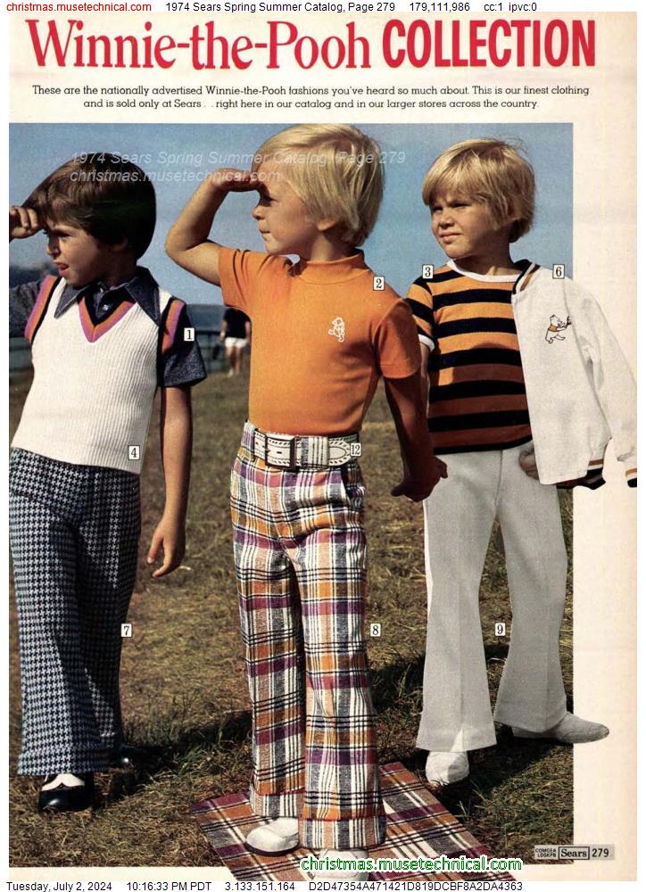 1974 Sears Spring Summer Catalog, Page 279