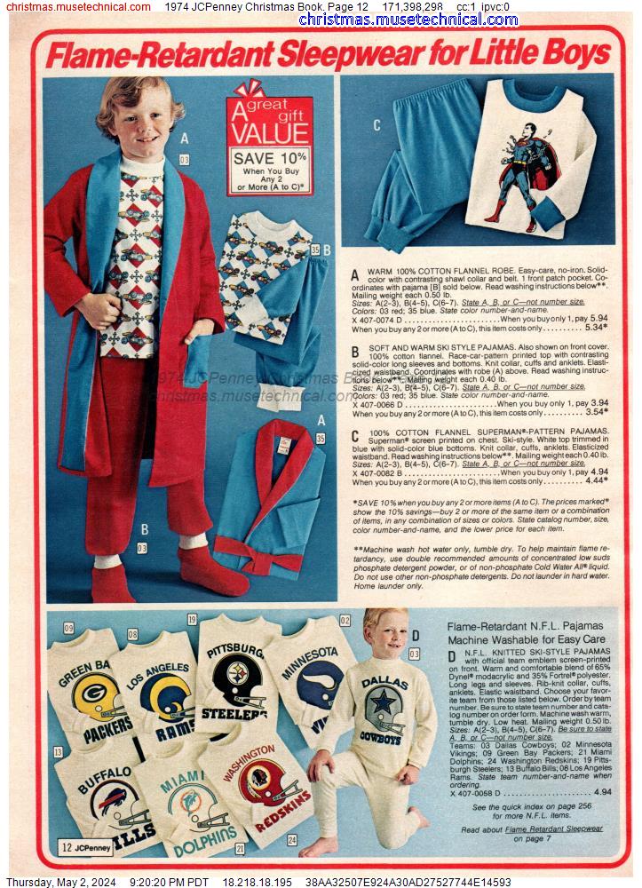 1974 JCPenney Christmas Book, Page 12