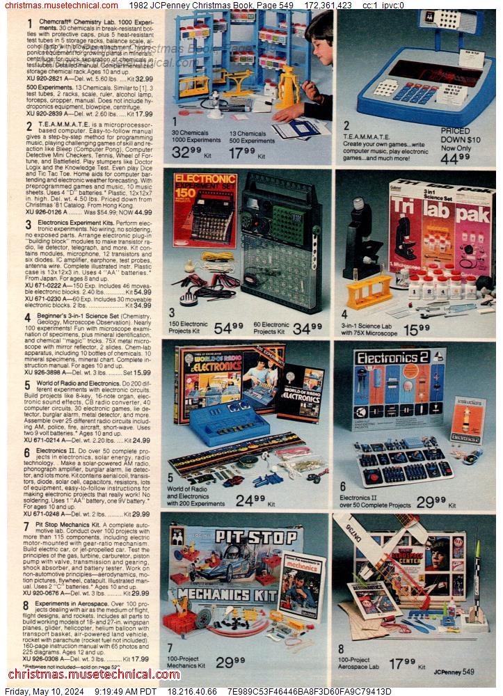 1982 JCPenney Christmas Book, Page 549