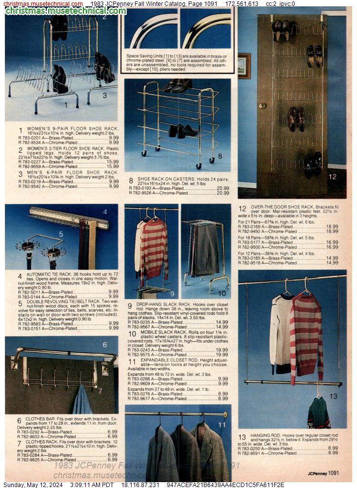 1983 JCPenney Fall Winter Catalog, Page 1091