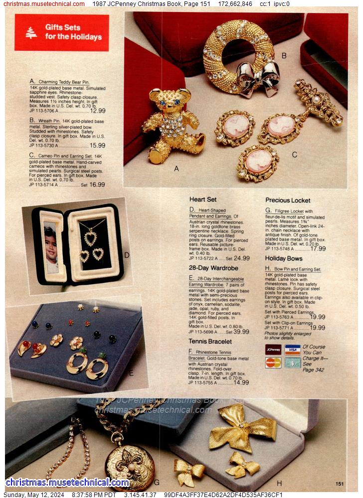 1987 JCPenney Christmas Book, Page 151