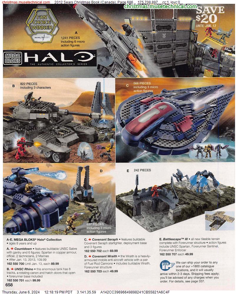2012 Sears Christmas Book (Canada), Page 686