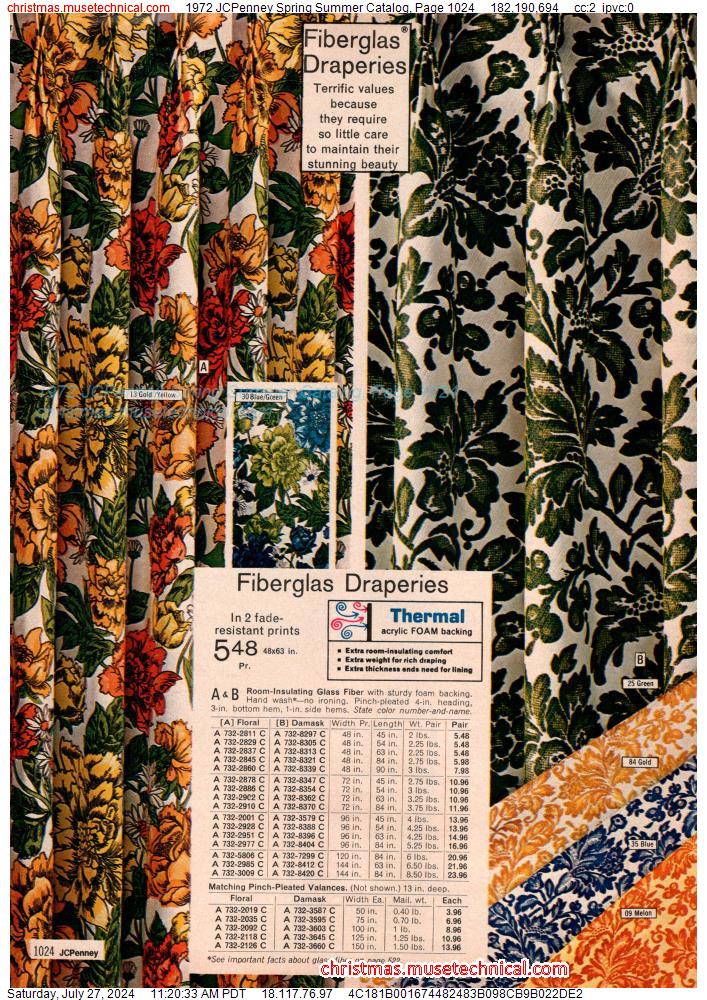1972 JCPenney Spring Summer Catalog, Page 1024