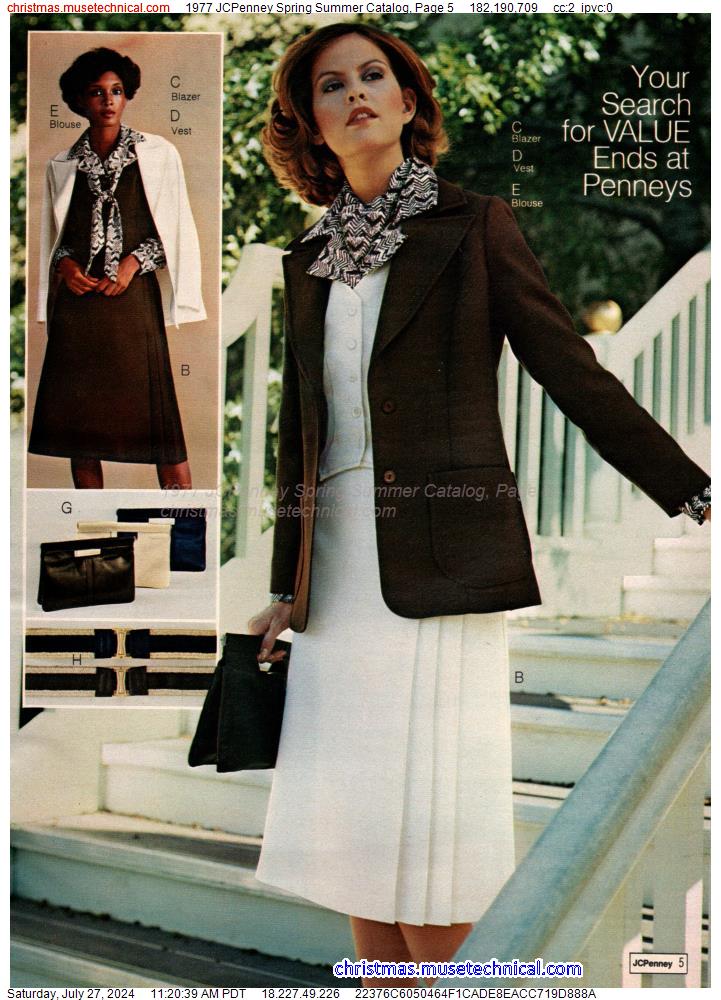 1977 JCPenney Spring Summer Catalog, Page 5