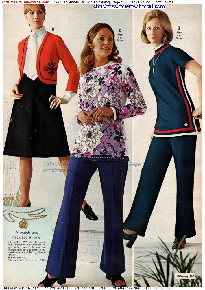 1971 JCPenney Fall Winter Catalog, Page 147