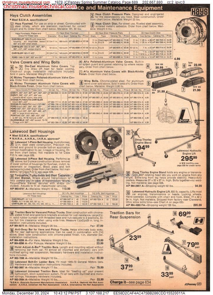 1978 JCPenney Spring Summer Catalog, Page 689