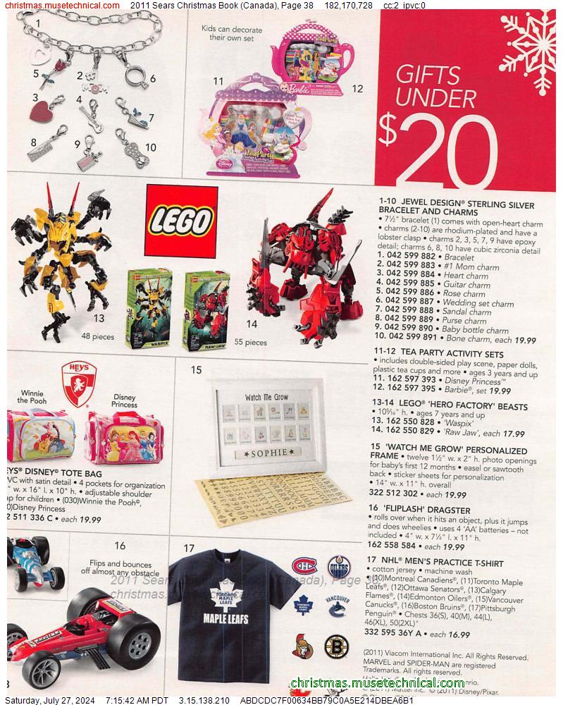2011 Sears Christmas Book (Canada), Page 38