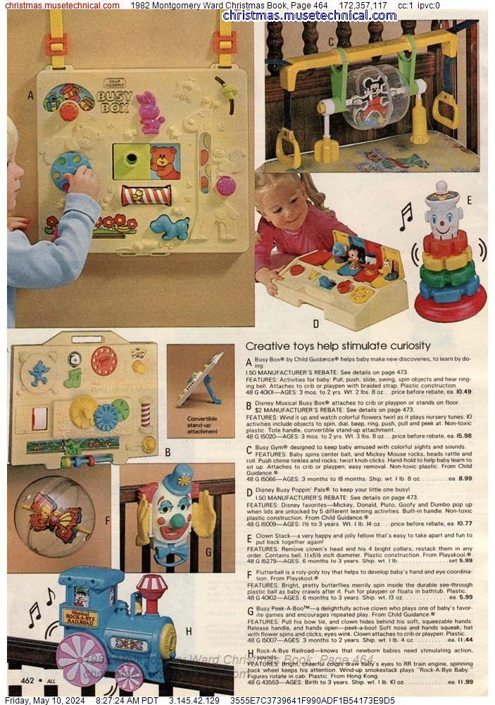 1982 Montgomery Ward Christmas Book, Page 464