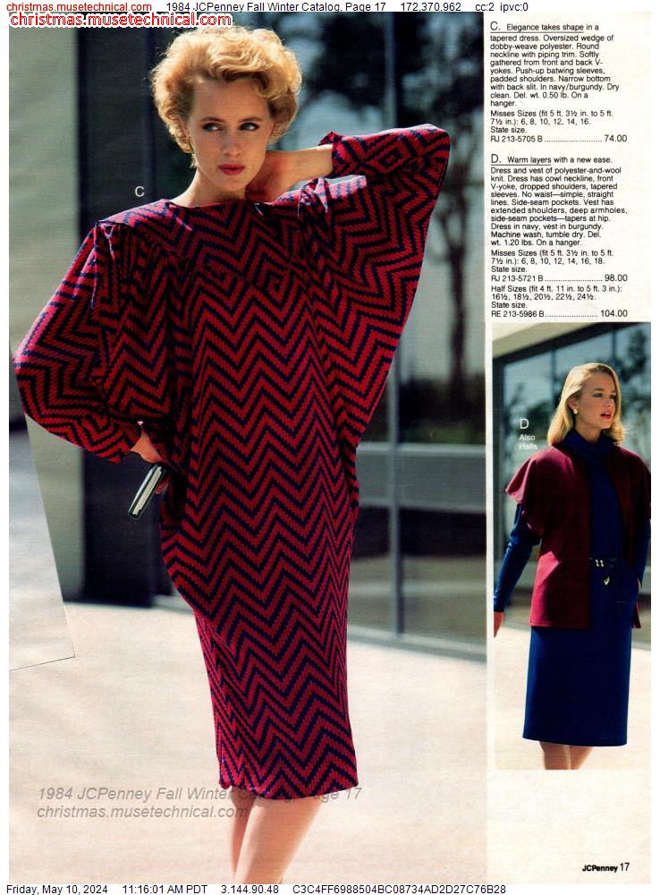 1984 JCPenney Fall Winter Catalog, Page 17