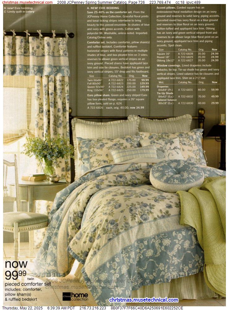 2008 JCPenney Spring Summer Catalog, Page 726