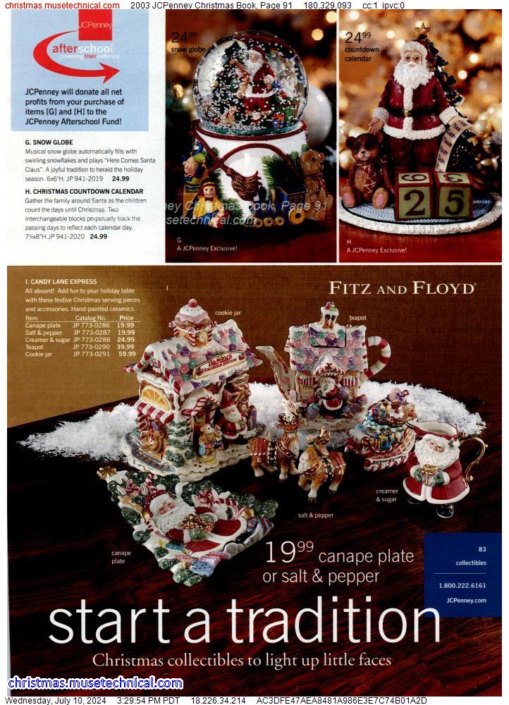 2003 JCPenney Christmas Book, Page 91