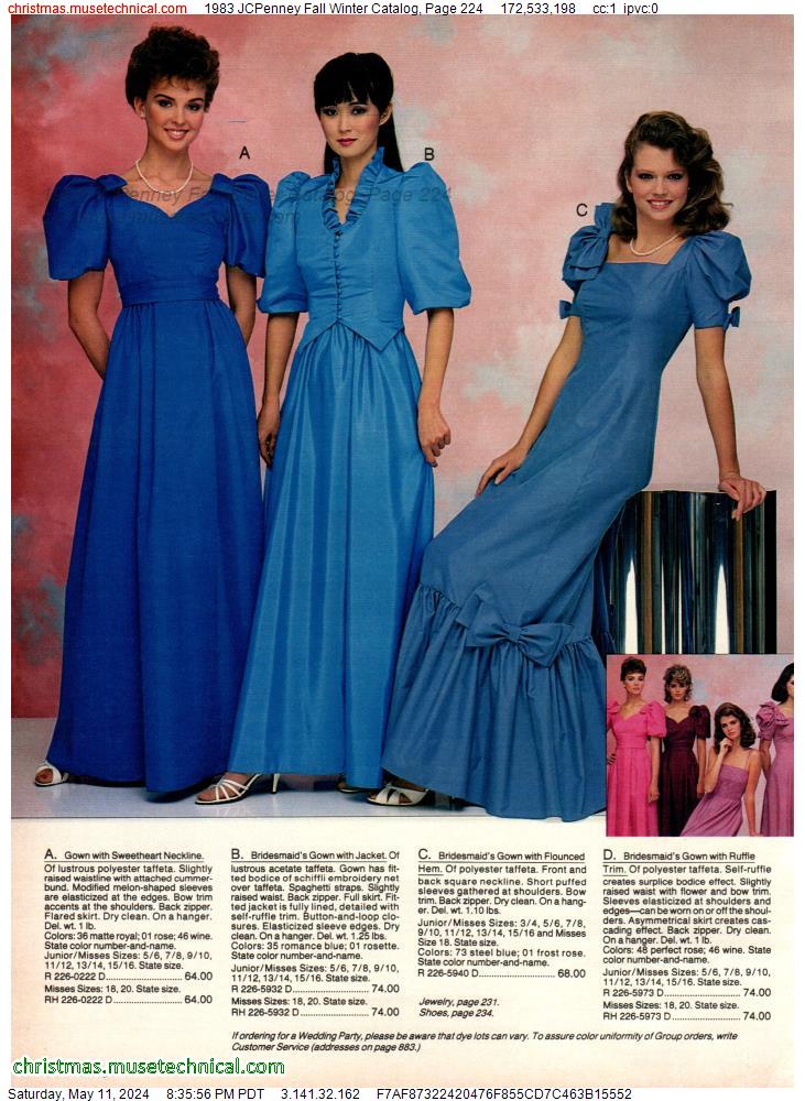 1983 JCPenney Fall Winter Catalog, Page 224