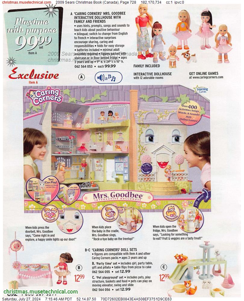 2009 Sears Christmas Book (Canada), Page 728