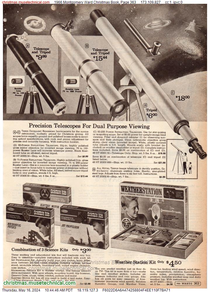 1966 Montgomery Ward Christmas Book, Page 363