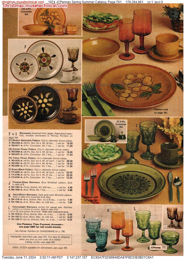 1974 JCPenney Spring Summer Catalog, Page 791
