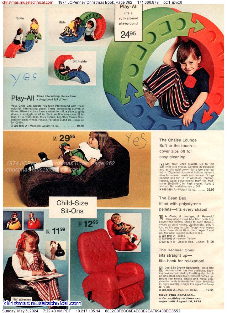 1974 JCPenney Christmas Book, Page 362
