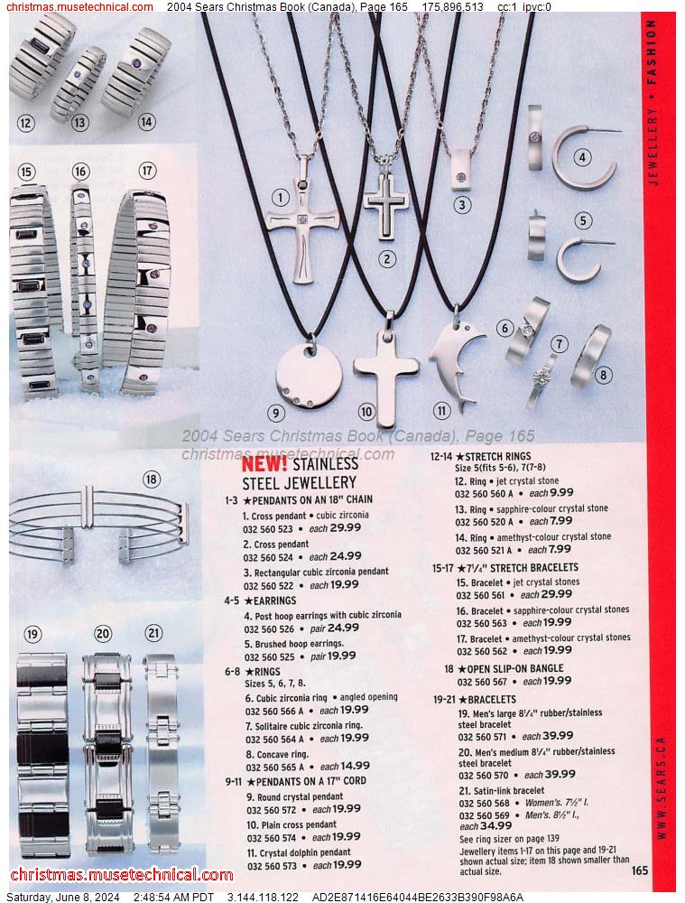 2004 Sears Christmas Book (Canada), Page 165