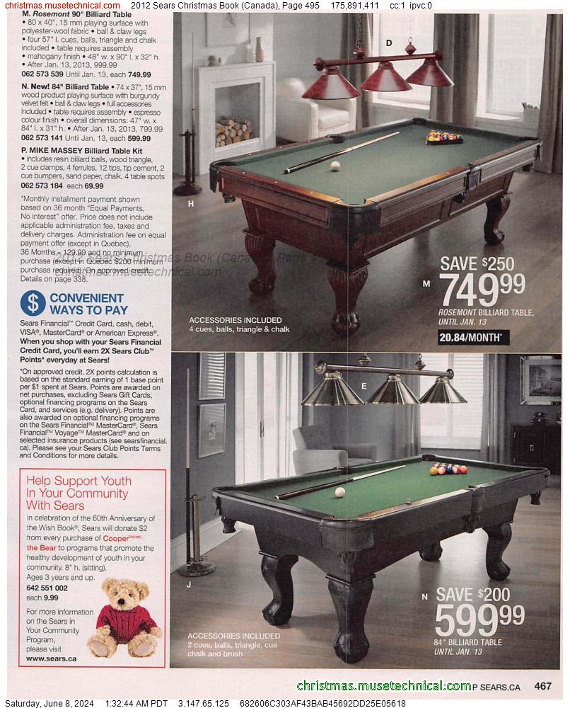 2012 Sears Christmas Book (Canada), Page 495