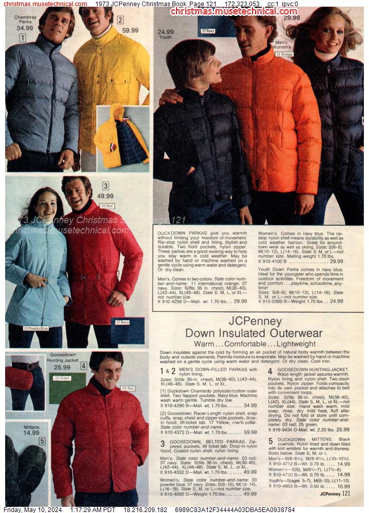 1973 JCPenney Christmas Book, Page 121