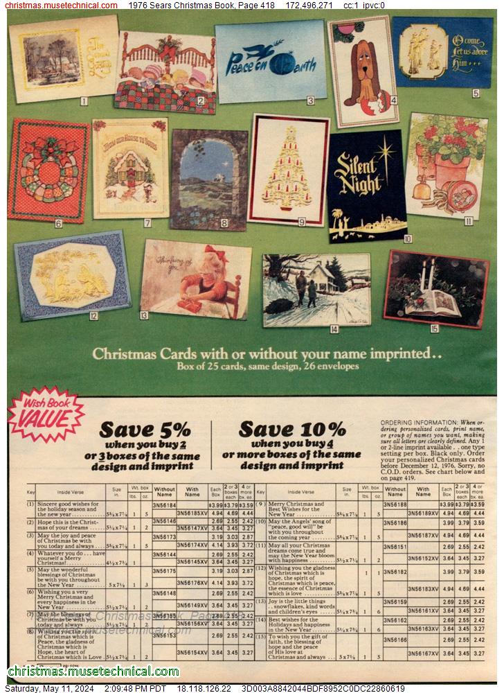 1976 Sears Christmas Book, Page 418