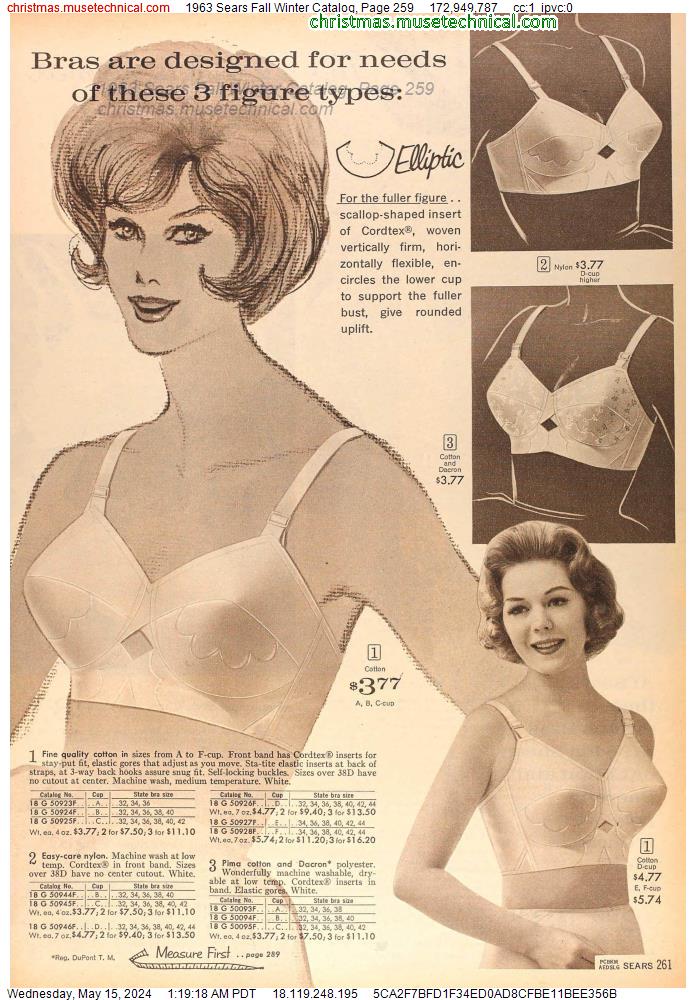 1963 Sears Fall Winter Catalog, Page 259