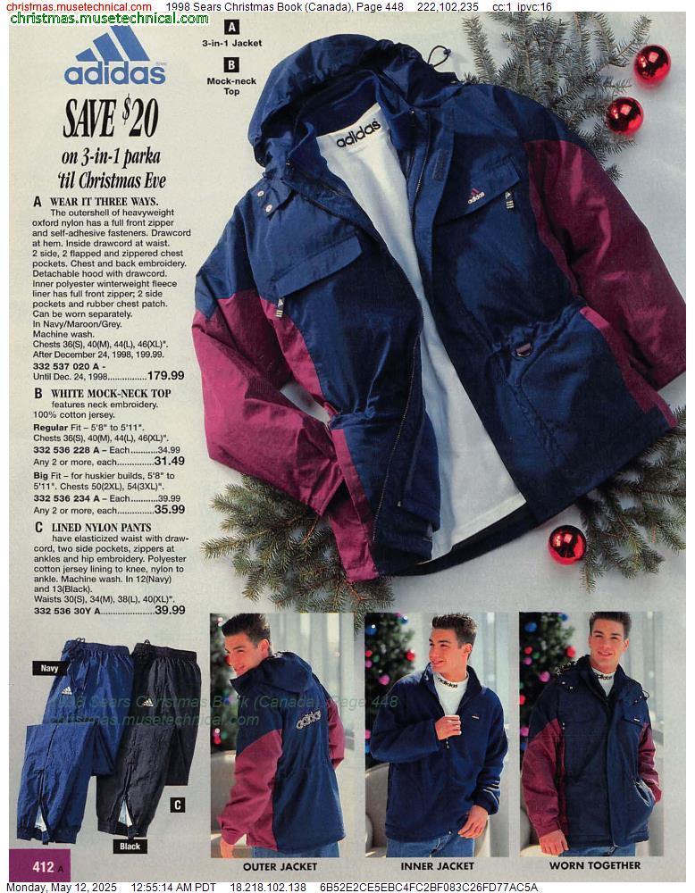 1998 Sears Christmas Book (Canada), Page 448