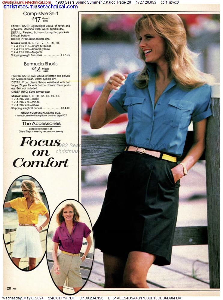 1983 Sears Spring Summer Catalog, Page 20