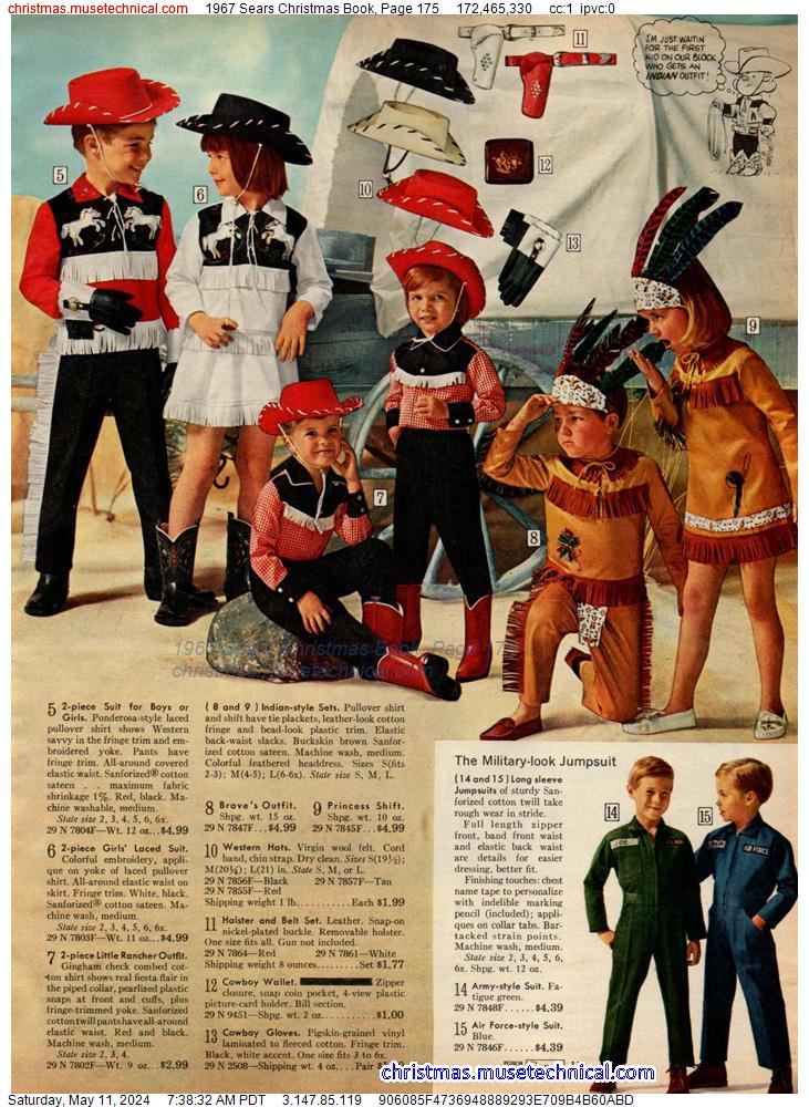 1967 Sears Christmas Book, Page 175