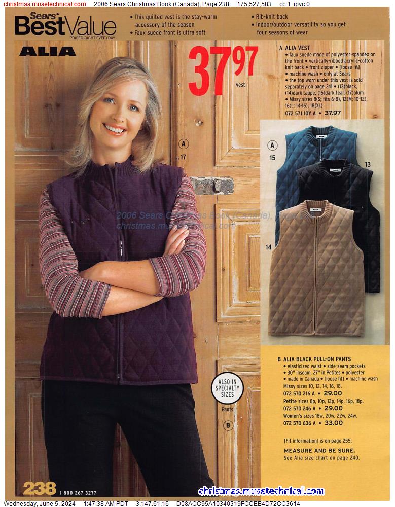 2006 Sears Christmas Book (Canada), Page 238