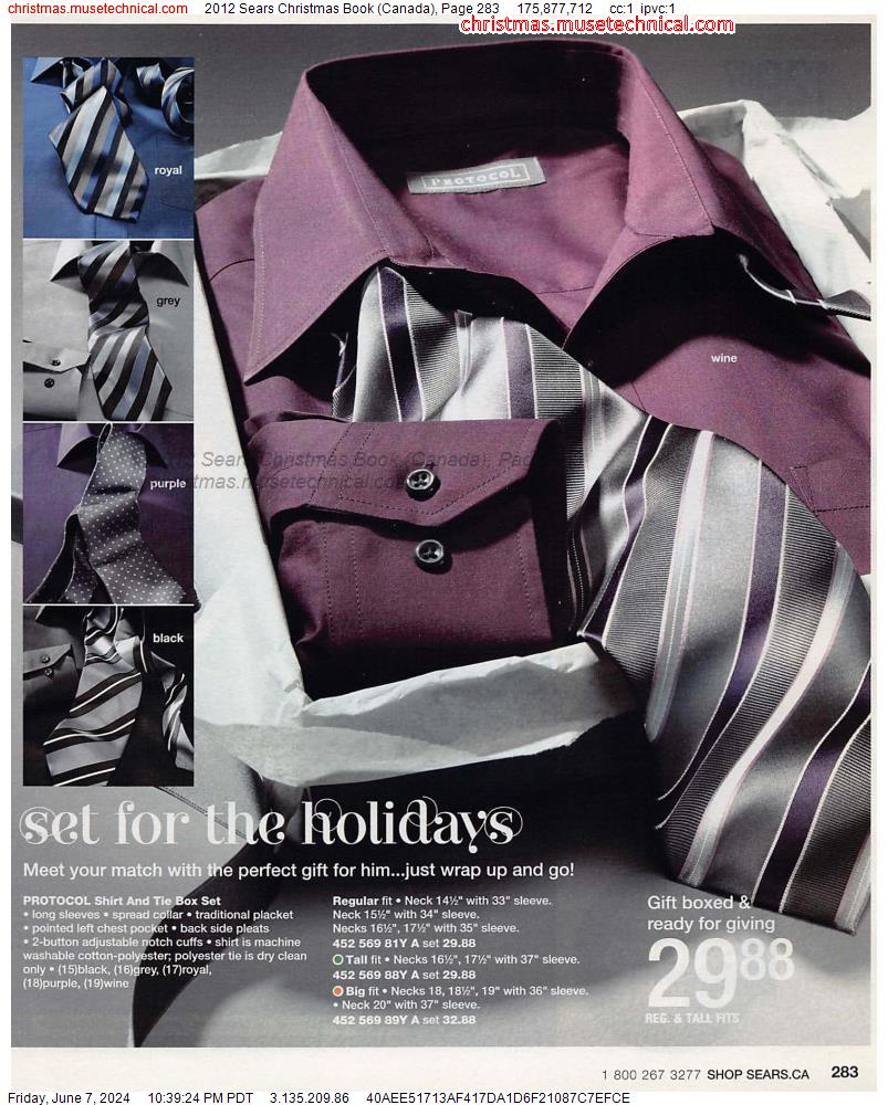 2012 Sears Christmas Book (Canada), Page 283