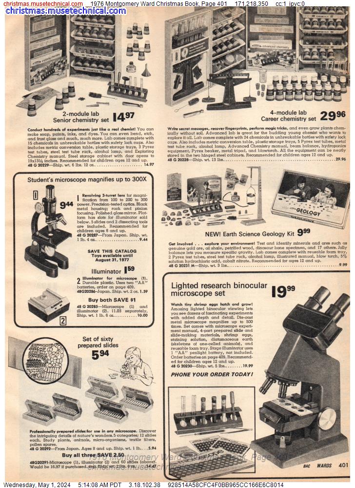 1976 Montgomery Ward Christmas Book, Page 401