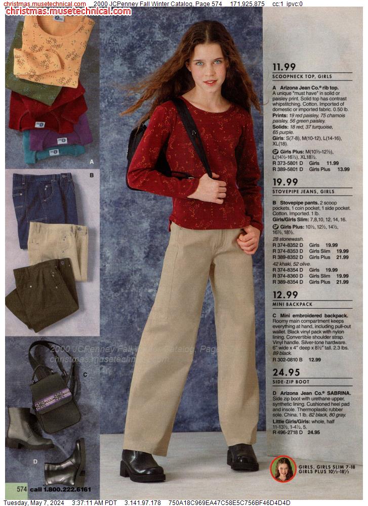 2000 JCPenney Fall Winter Catalog, Page 574